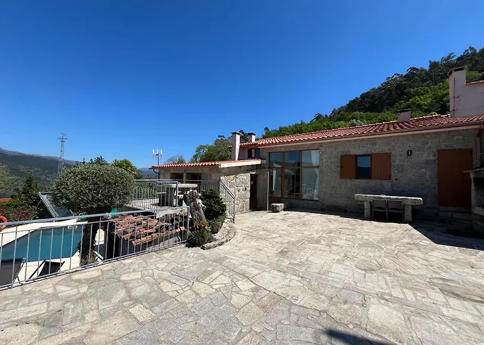 Casa Da Lage - Geres - Piscina Privada - Vistas Rio, Campo E Montanha